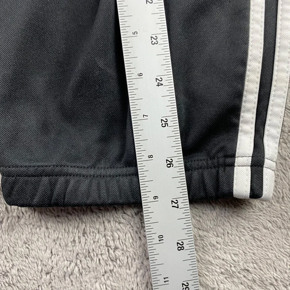 Adidas Track Pants Clima365 Mens Size Medium Black Stripes